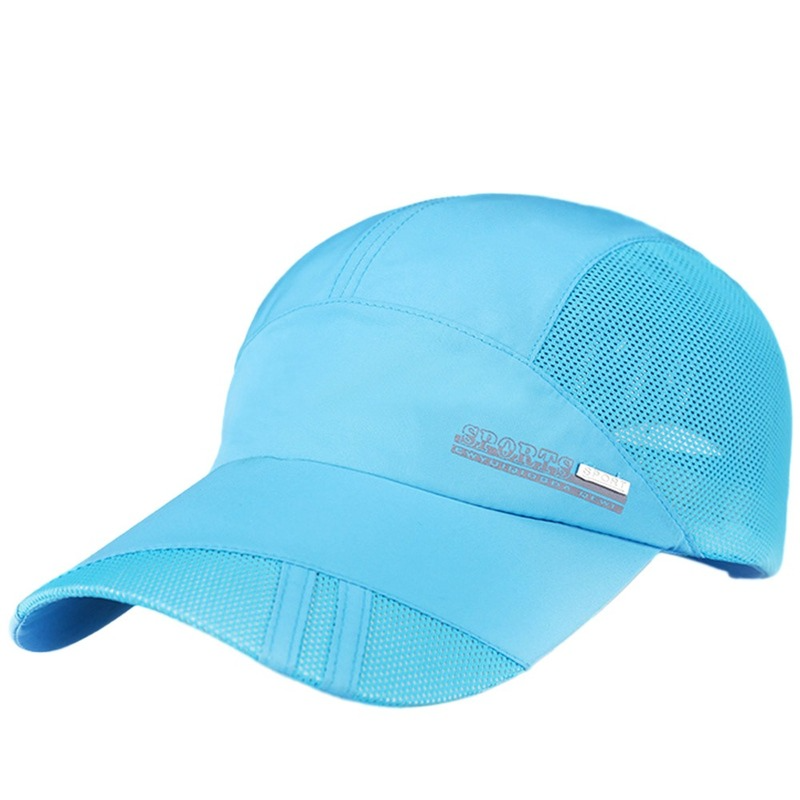 남녀공용 야외 빠른 건조 태양 패션 야구 모자, 여름 야구 모자, 조정 가능한 스포츠 골프 낚시 모자