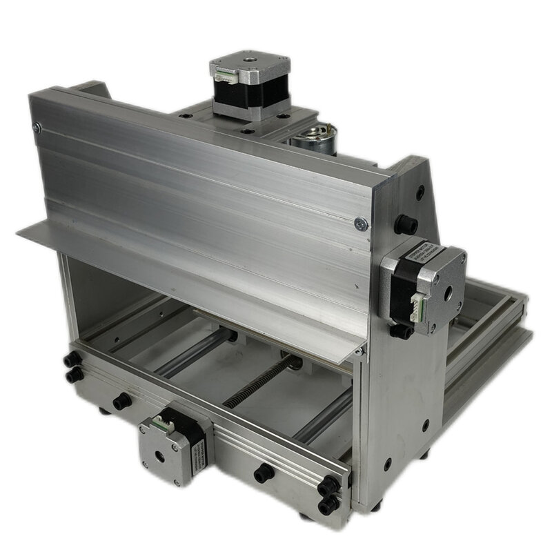Alumínio CNC Frame Kit para DIY Gravura Máquina, Eixo Motor, ER11 Pinça, GRBL, Madeira Router, Rack Curso, 170x120x40mm, 1712