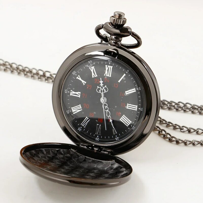 Кварцевые карманные часы с гравировкой «моему внуку», ожерелье, повседневный практичный подарок на день рождения, сувенир