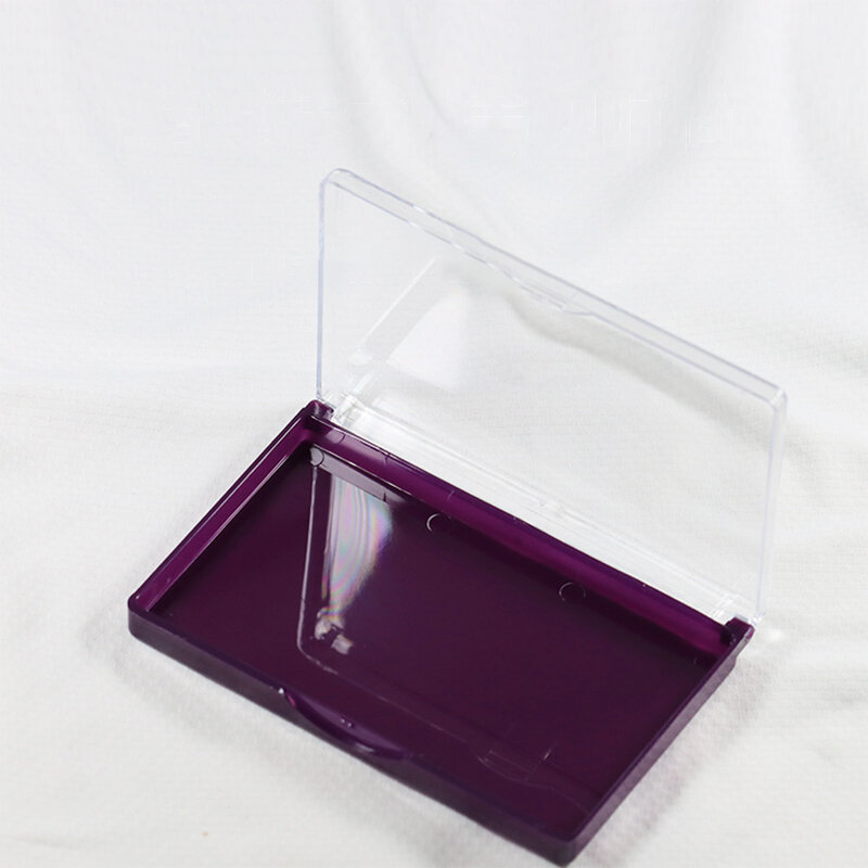 Boîte de Rangement en Plastique pour Boucles d'Oreilles et Bijoux, Présentoir d'Extension de Cils, Individuel