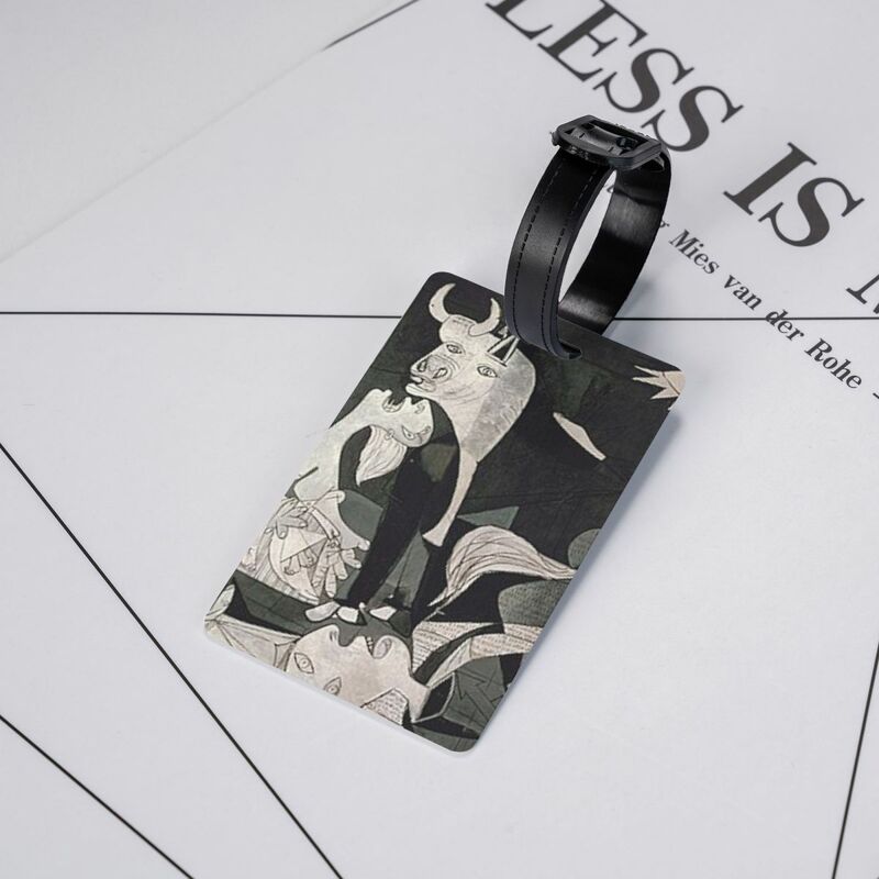 Spain Pablo Picasso Guernica Luggage Tags Custom Baggage Tags Privacy Cover Name ID Card