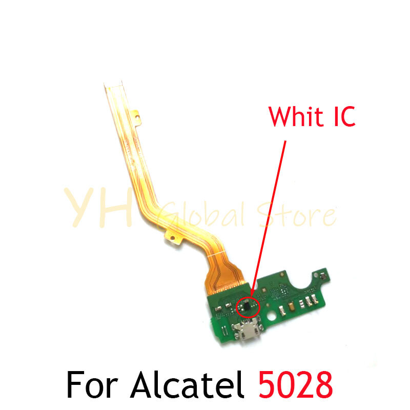 Per Alcatel 1S 2020 5028 5028D 5028Y 5028U connettore Dock di ricarica USB scheda porta cavo flessibile parti di riparazione