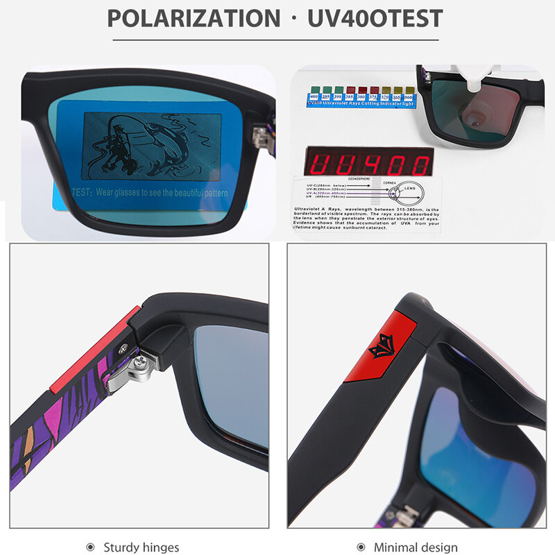 SEPFOX occhiali da sole da pesca polarizzati da uomo occhiali da sole per sport all'aria aperta da donna Unisex UV400 Running escursionismo occhiali da guida occhiali da sole