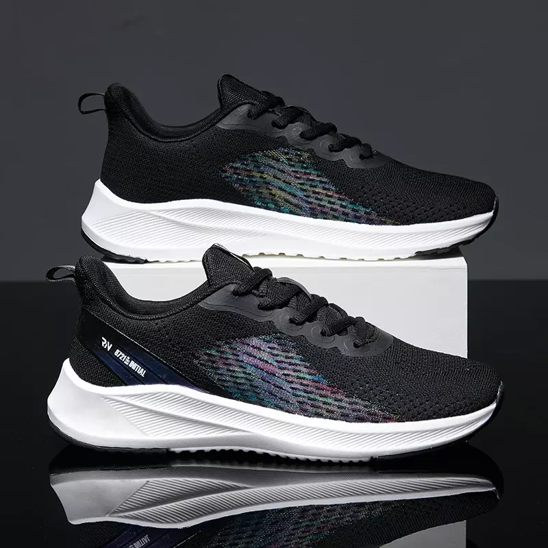 Men Casual Sport Shoes Light Sneakers Outdoor Breathable Mesh Running Casual Sneakers Non-Slip Outdoor for Men