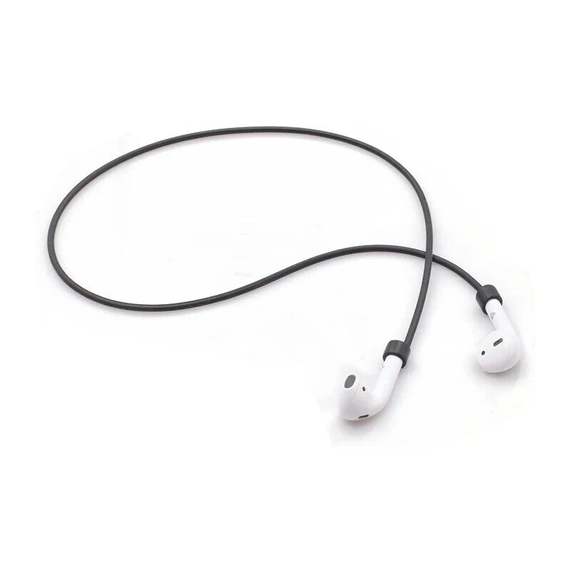 1/5/10 PACK Silikon Riemen für AirPods Kopfhörer Anti-Verloren Band Draht Kabel Stecker Zubehör (AirPods Nicht enthalten)
