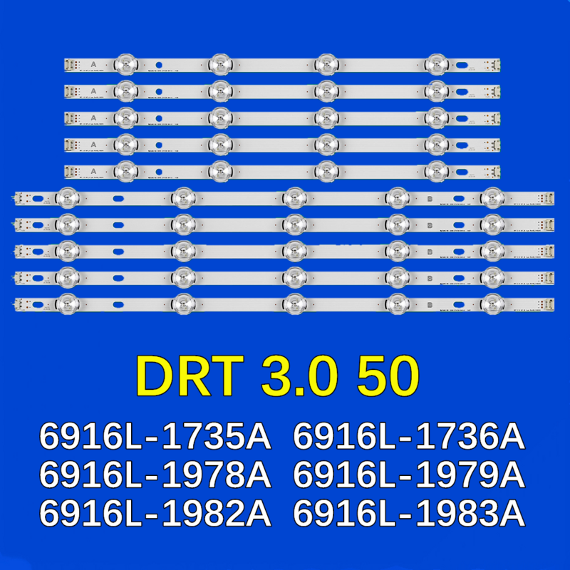 DRT 3.0 LED 스트립, 50LB5500 50LB5700 50LB5800 50LB6200 50LF5800 50LB550V 50LB560V 50LB570V 50LB580V 50LB620V 50LB630V