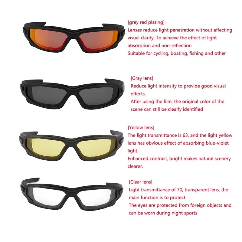 Велосипедные/съемные/УФ-защитные очки UV400