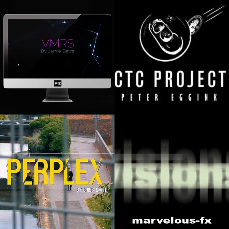 Virtual Mind Reading System by Jamie Daws，CTC Project by Peter Eggink，Perplex by Criss Smith，Visions by Matthew Wright-Magic