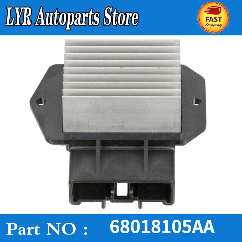 NEW High quality  for 07-19 Ram Jeep Chrysler Dodge Module Power Blower Motor 68018105AA Car Accessories