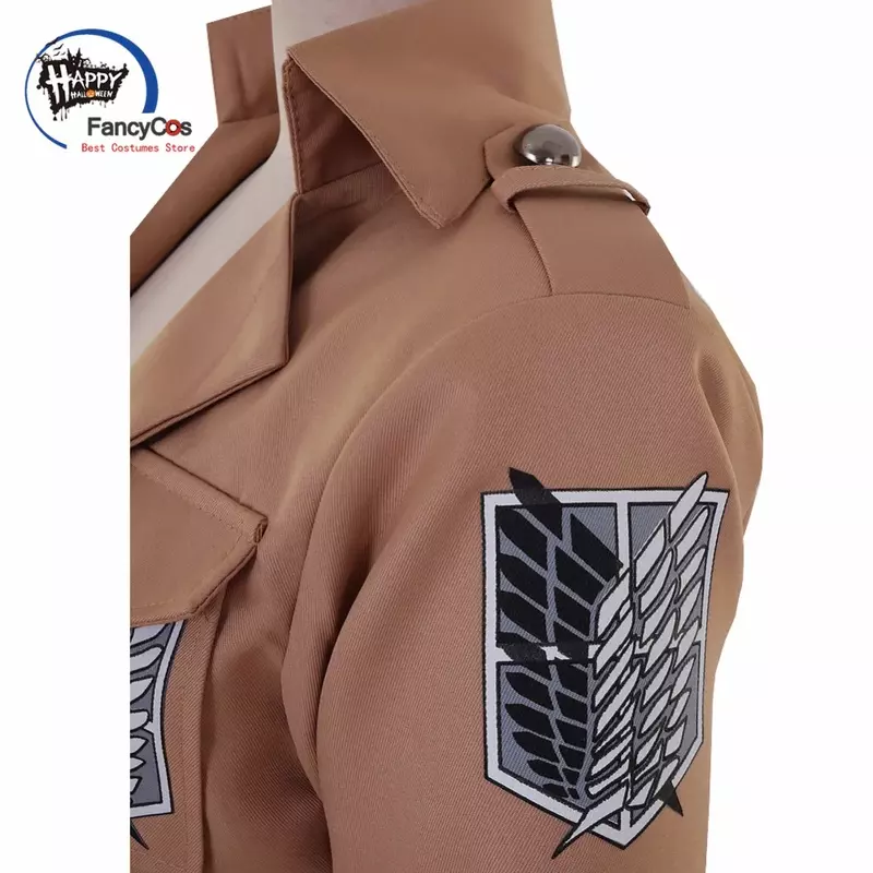 애니메이션 공격 코스프레 코스튬 타이탄 재킷, AOT 애니메이션 버전, 신게키 노 교진 조사단, 할로윈 카니발 맞춤 제작