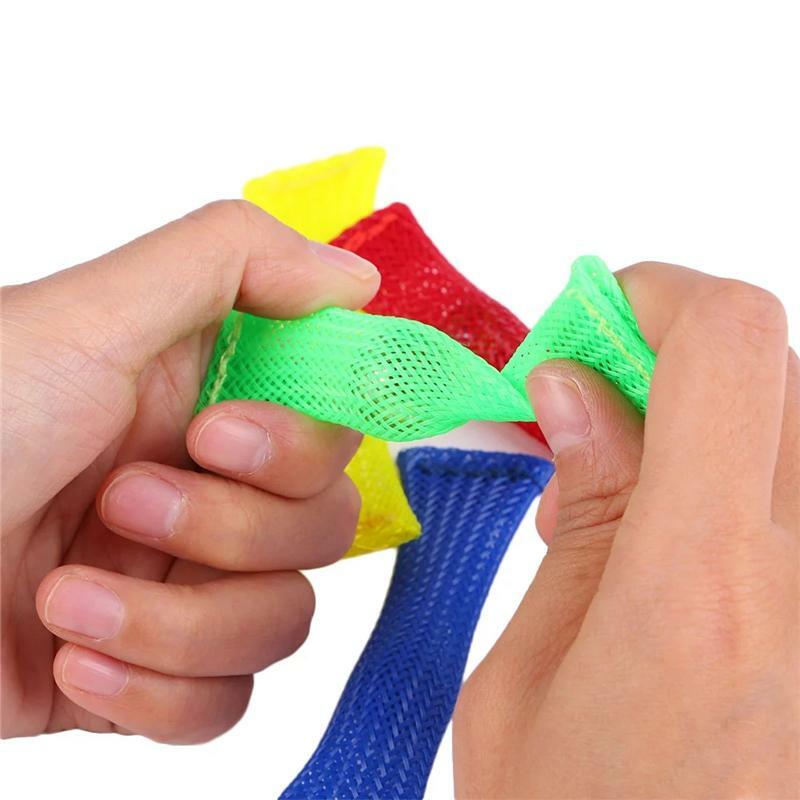 Woven mesh sensorischen flipper spielzeug autismus ADHS angststörung stress relief spielzeug
