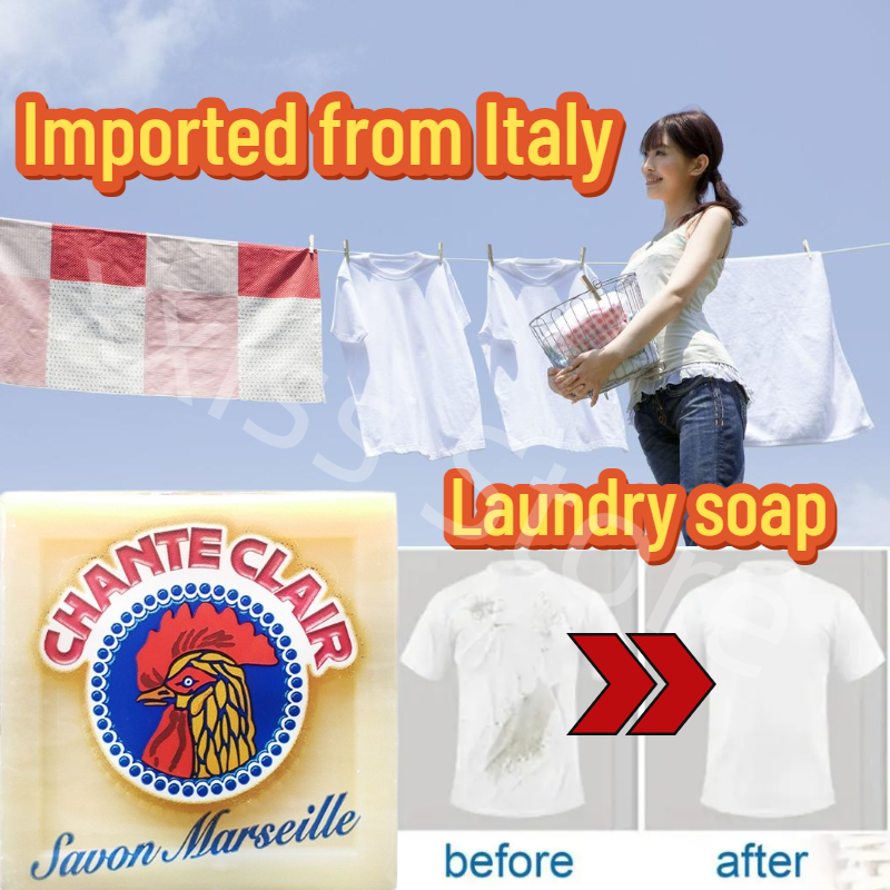 Big Cock mydło do prania importowane z Włoch, silne odkażanie dla niemowląt i odzież dla dorosłych dla dzieci mydło do bielizny 300g