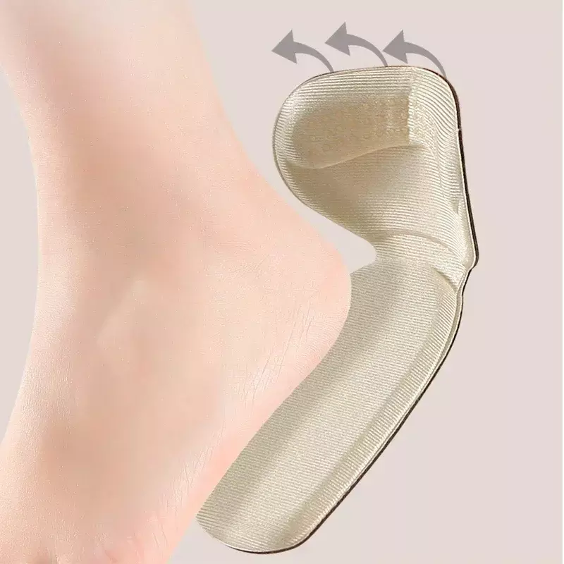 Ajustável Antiwear Shoe Heel Palmilhas, Almofada do salto, Inserções de calçados esportivos, Protetor de calcanhar adesivo, 4pcs