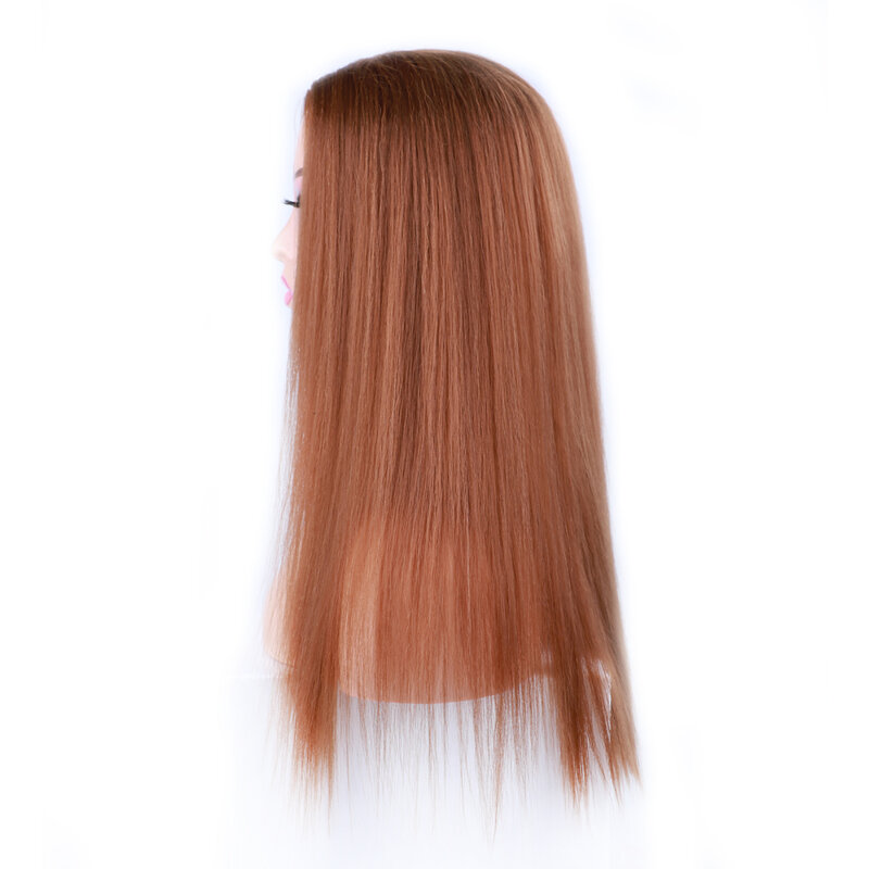 Peruca reta skily com peruca longa da mistura do cabelo humano com para a máquina completa indiana glueless preta das mulheres feita com destaque