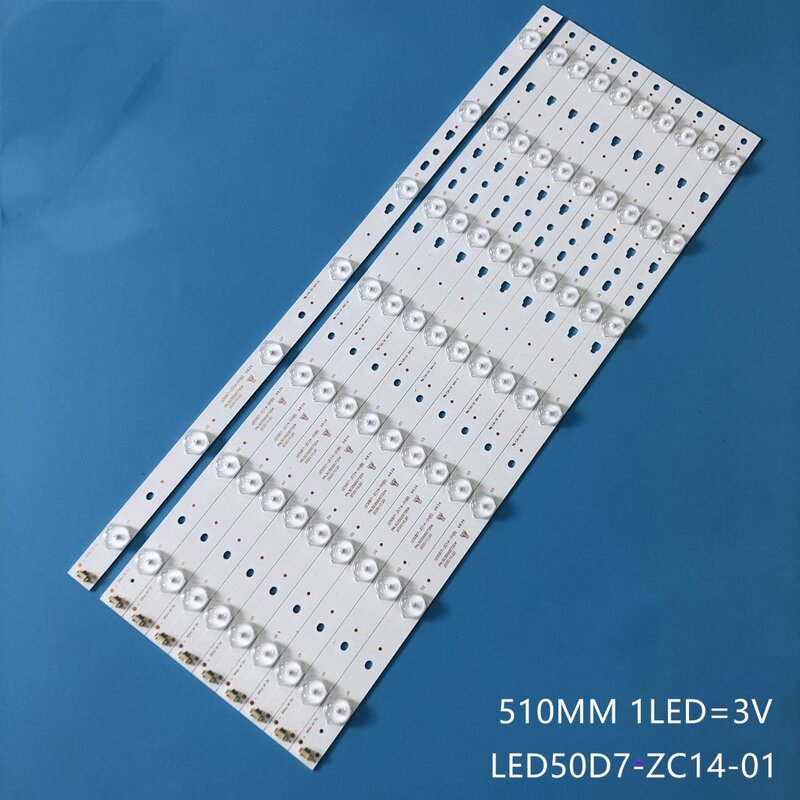 LED Backlight strip FOR LED50D7-ZC14-01(B) LED50D7-02(A)  Haier LED50A900 LD50ME7000 LD50U3000 JVC LT-50M640 LT-50M645 V500HJ1