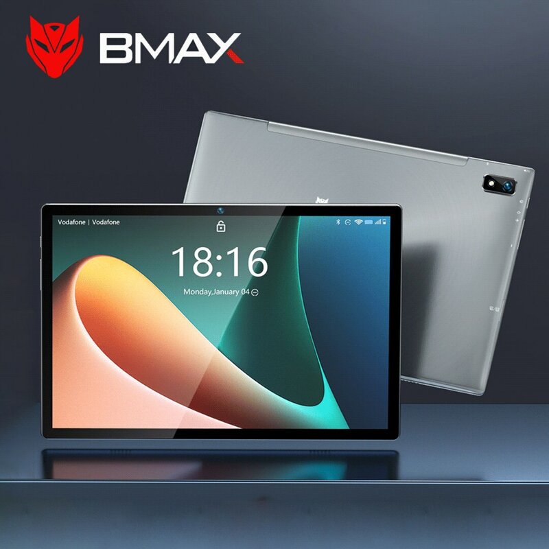 BMAX-Tableta I10 Pro de 10,1 pulgadas, dispositivo con Android 11, llamadas telefónicas, 1920x1200, T310, ocho núcleos, 4GB de RAM, 64GB de ROM, red 4G, Puerto tipo C