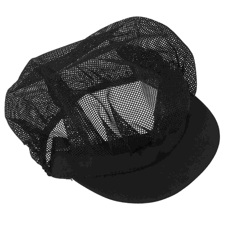 Mesh Chef Hat Waiter for Kitchen Tie Cap Men Hats Berets Ties Supply Uniform Fashion