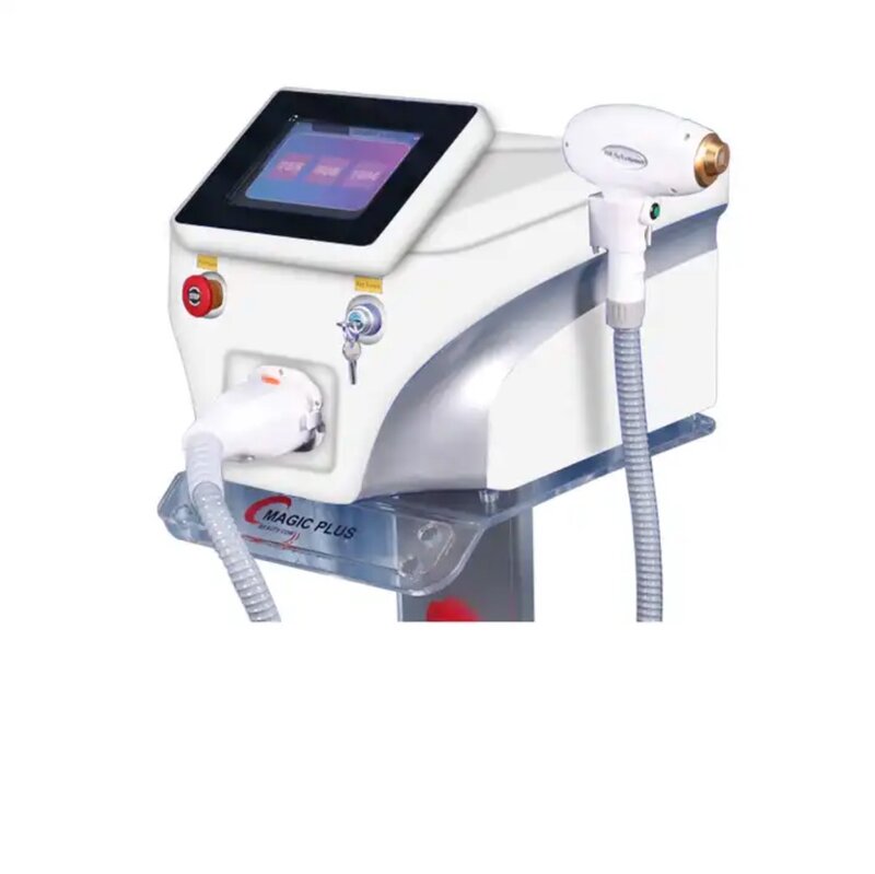 Goperes-máquina de depilación láser de diodo 808NM, máquina de refrigeración de semiconductores de agua y aire de zafiro, rejuvenecimiento de la piel