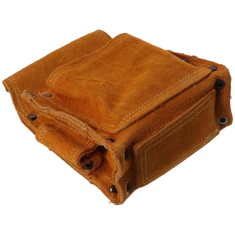 Resistant To Dirt Oxford Apron Orange Waist Sealing Bag Multi Zipper Install