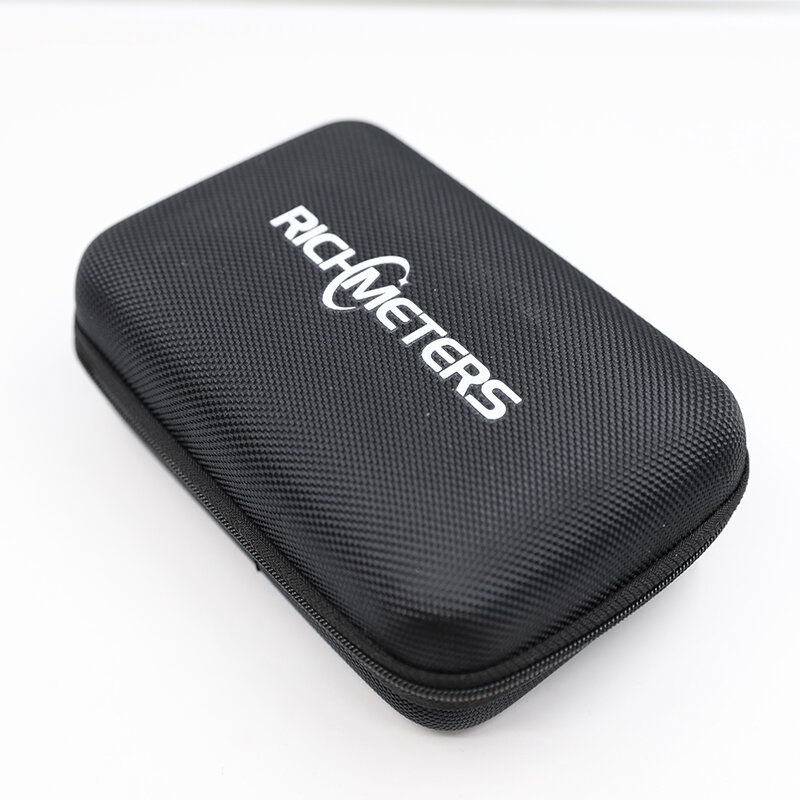 RICHMETERS-Bolsa de herramientas para multímetro, caja de almacenamiento de cables de prueba