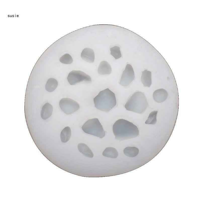 Gema piedra Irregular DIY X7YA para accesorios fabricación joyas y molde artesanal decorativo