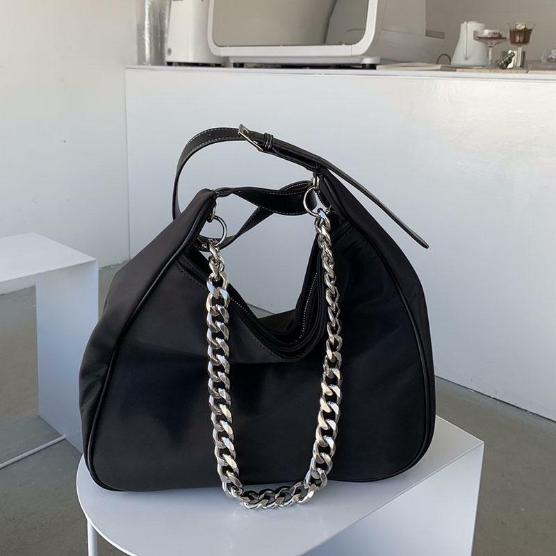 Silver Gold 30cm Metal Purse Chain Strap handbag Handles DIY Purse replacement For Shoulder Bag Straps Bag Chain Strap