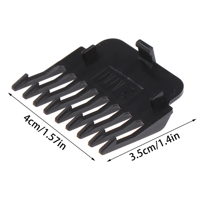 6pcs/set For T9 Professional Hair Clipper Guards Comb, Hair Trimmer Cutting Guides Replacement, 1.5mm 2mm 3mm 4mm 6mm 9mm