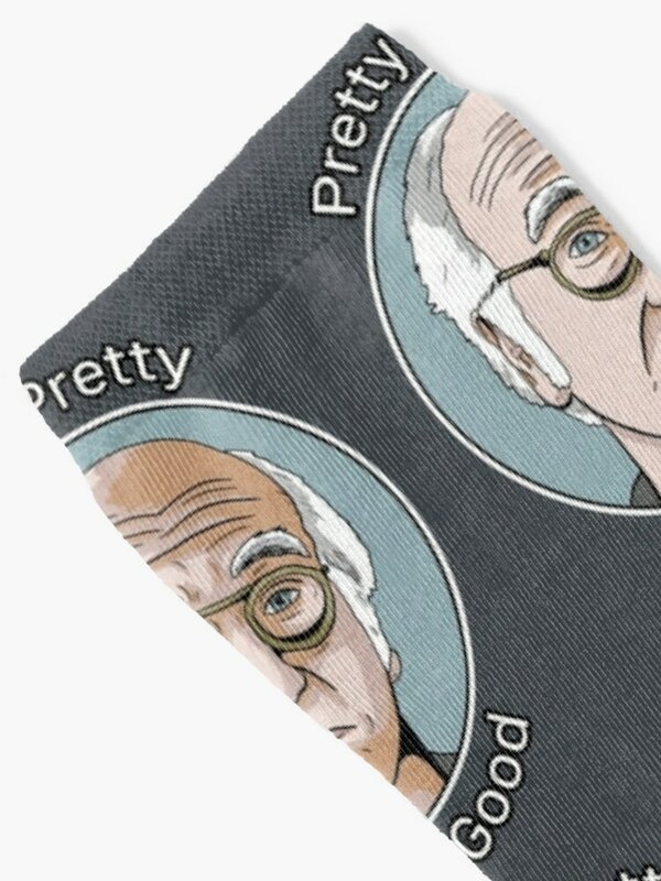 Larry David - Pretty Good Socks funny gift moving stockings colored Socks For Women Men's