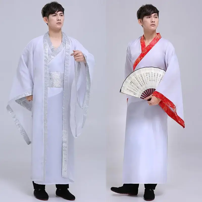 Hanfu Costumes Male Tang Dynasty Han Hero Stage Emperor Mens Hanfu Chinese Style Traditional Chinese Clothing for Man Cosplay