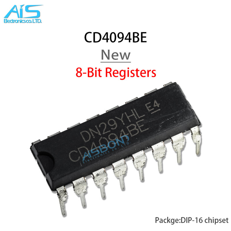 Chip IC de registro de autobús DIP CD4093BE CD4094BE CD4098BE CD4099BE CD40106BE DIP-14 DIP-16 Shift-and-Store, nuevo lote de 5 unidades