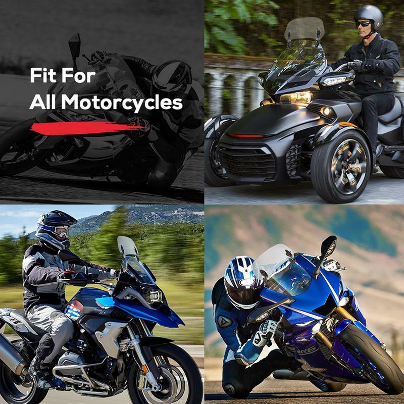 オートバイのフロントガラス用の調整可能なクリップ,ウィンドデフレクター,ダッシュボードプロテクター,ユニバーサルダッシュボード