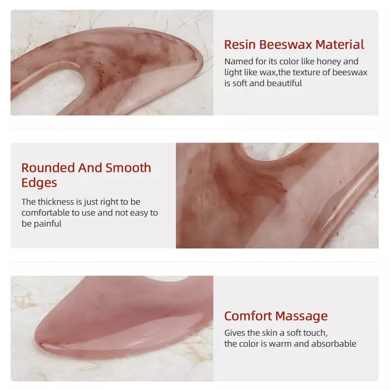 Grote Gua Sha-massagetool Spierschrapen Massage Tool-bladen Lymfedrainage Massager Body Sculpting Anti-cellulitis-tools voor het lichaam Terug schoonheid gezondheid lichaam maderotherapie