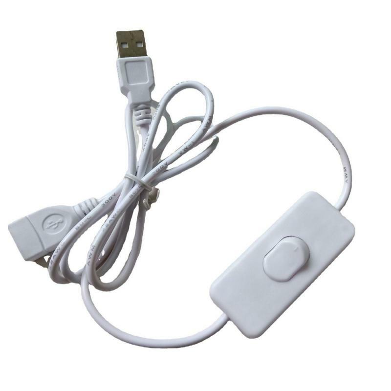 100 سنتيمتر USB كابل تمديد الحبل مع ON/OFF التبديل USB كابل تمديد تبديل USB خط امدادات الطاقة دائم محول الملحقات
