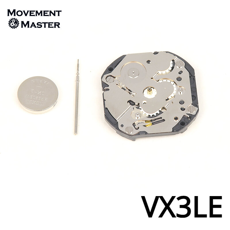 Neues original vx3l Uhrwerk 6hands 2/6/10 kleines zweites vx3le Quarz werk Uhrwerk Zubehör aus Japan