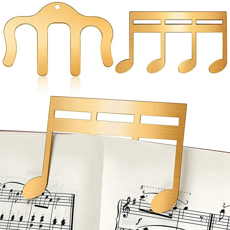 Music Book Clip e Page Holder para Leitura, Folha de Piano Titulares, 2 pcs