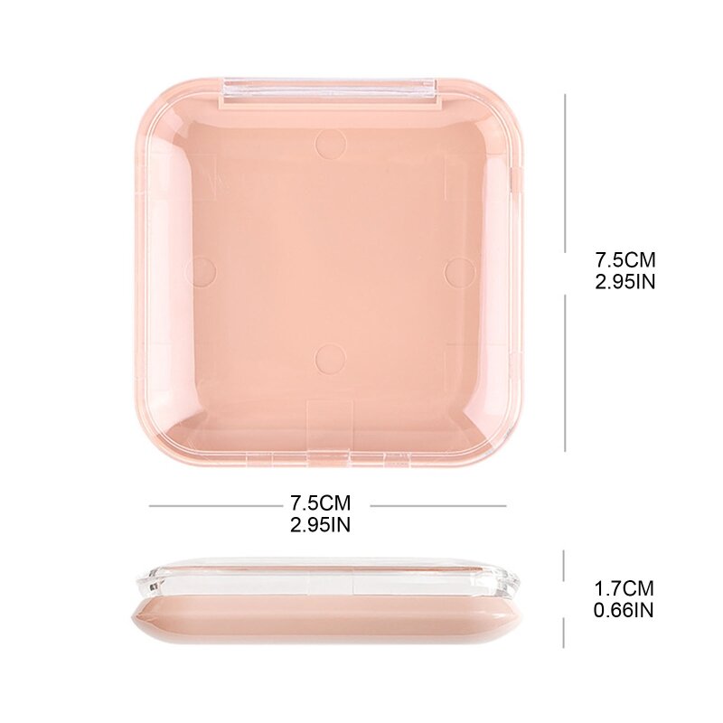 Press on French False Nails Tips Display Storage Box Container Fake Nails Holders for Nail Art Home Drop Shipping