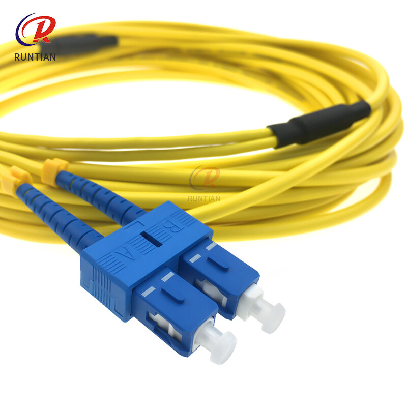 6.5m 9m cabo de fibra óptica de alta qualidade para flora lj320p pp3220uv impressora SC-SC cabo de fibra óptica blindado flora cabo dados