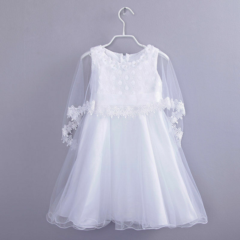 Children's formal dress, mesh piano dress, princess fluffy skirt