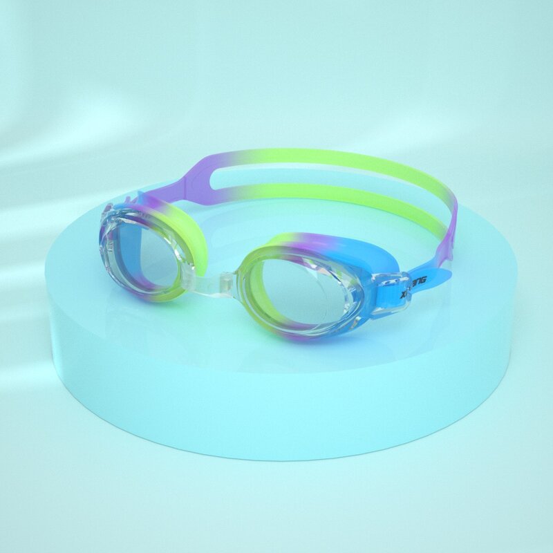 Новые женские плавательные очки для взрослых практичные очки для плавания водонепроницаемые и противотуманные модные очки