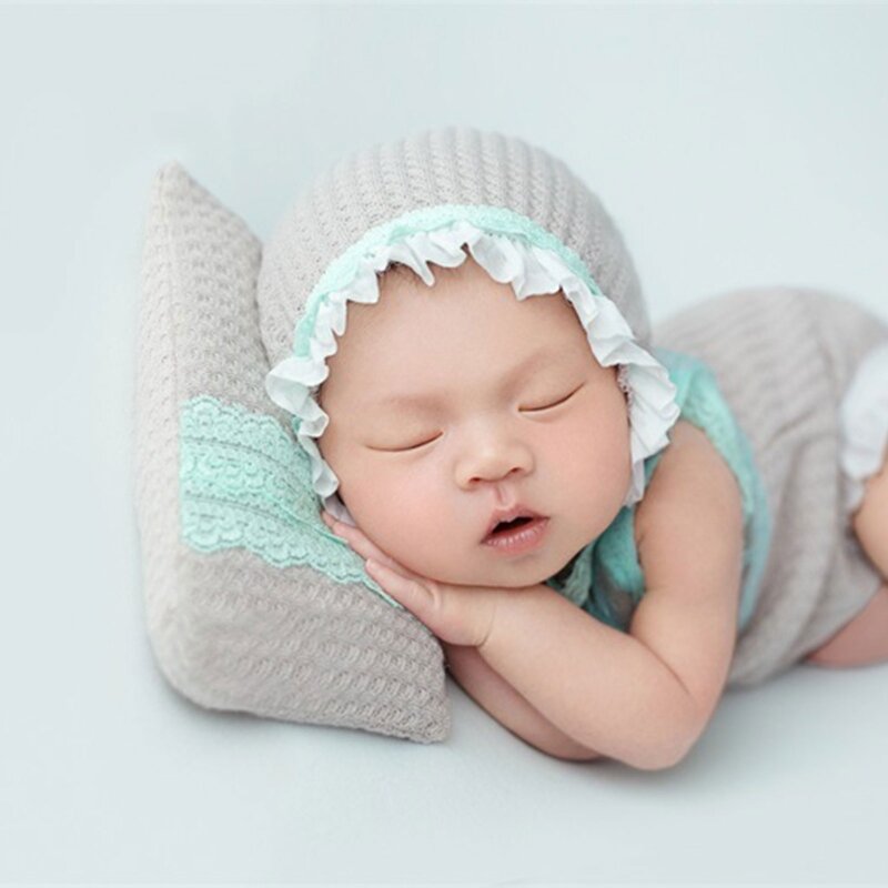 Properti fotografi bayi, perlengkapan fotografi bayi, pakaian bayi untuk anak 0-1 bulan