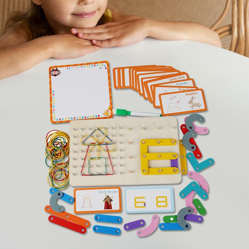 Деревянная игрушка геодоска для развития мозга, игрушка «сделай сам», геодоска для маленьких мальчиков, девочек, детей