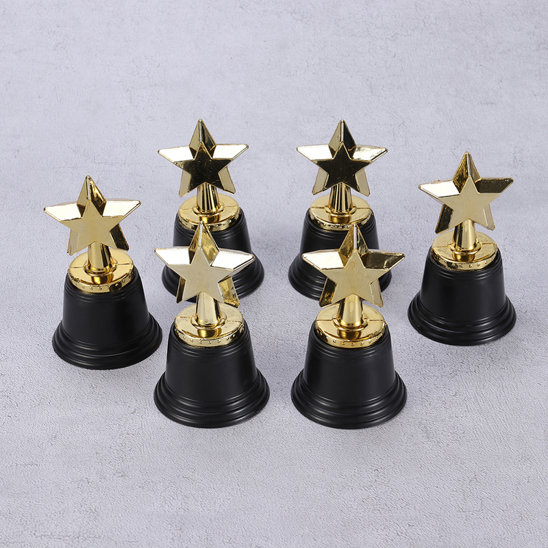 Trofeo de estrella dorada, premio de recompensa para fiestas, celebraciones, ceremonia, regalo de agradecimiento, accesorios para ganar