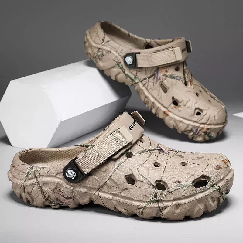 Sandalias antideslizantes para hombre, zapatos de verano, resistentes al desgaste, cómodas, de alta calidad, para playa y exteriores