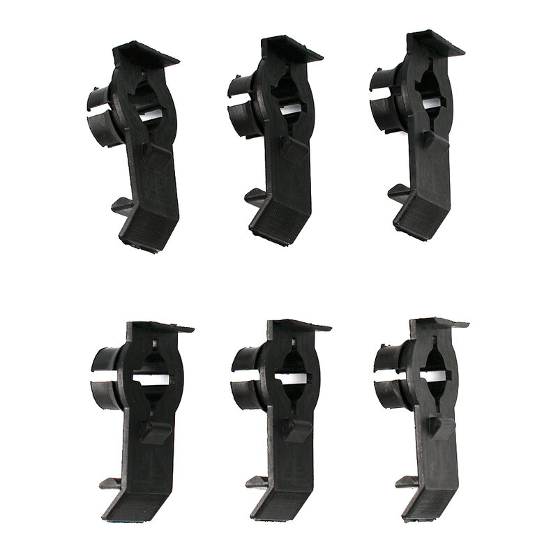 Accessories Windo Regulator Clip Black For BMW X5 E53 (2000-2006) Front Pack Of 6 Parts Plastic Useful Durable
