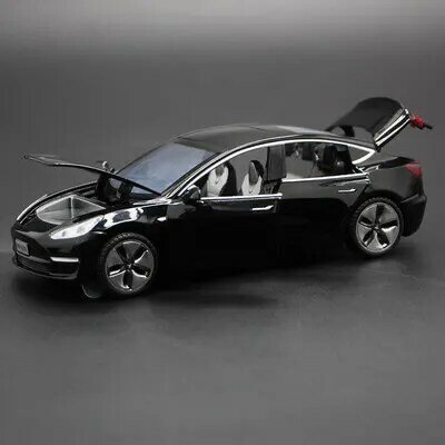 1:32 Tesla MODEL 3 Модель автомобиля из сплава Литые и игрушечные автомобили детские игрушки для детей Подарки для мальчиков Игрушка
