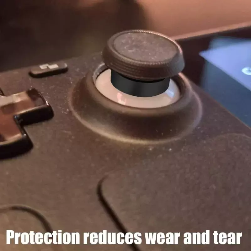 Protetores De Joystick De Borracha Elástica Invisível, Anti-Wear Protector Ring Cover para Steam Deck, Rock Ally Game Accessories