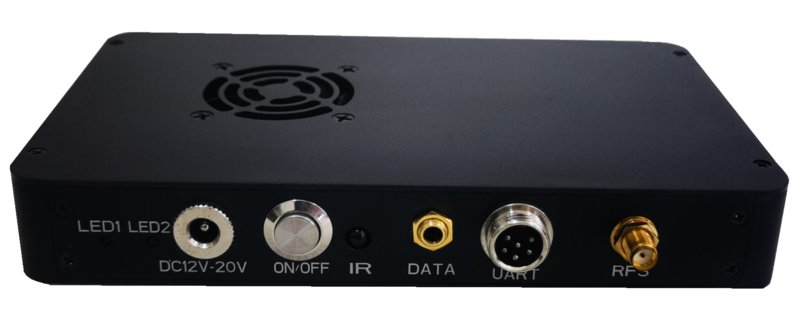 Cofdm-Transceptor de vídeo sem fio, link de vídeo móvel, 1080P, RF, transmissor, baixa latência, H.264, codificador H.265