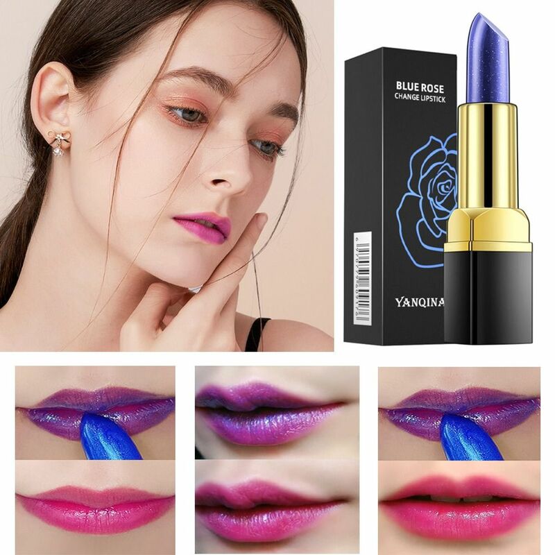 Kristall Lippenstift Geschenk Farbe ändern lang anhaltende Lippen balsam Stimmung Lippenstift magischen Lippenstift