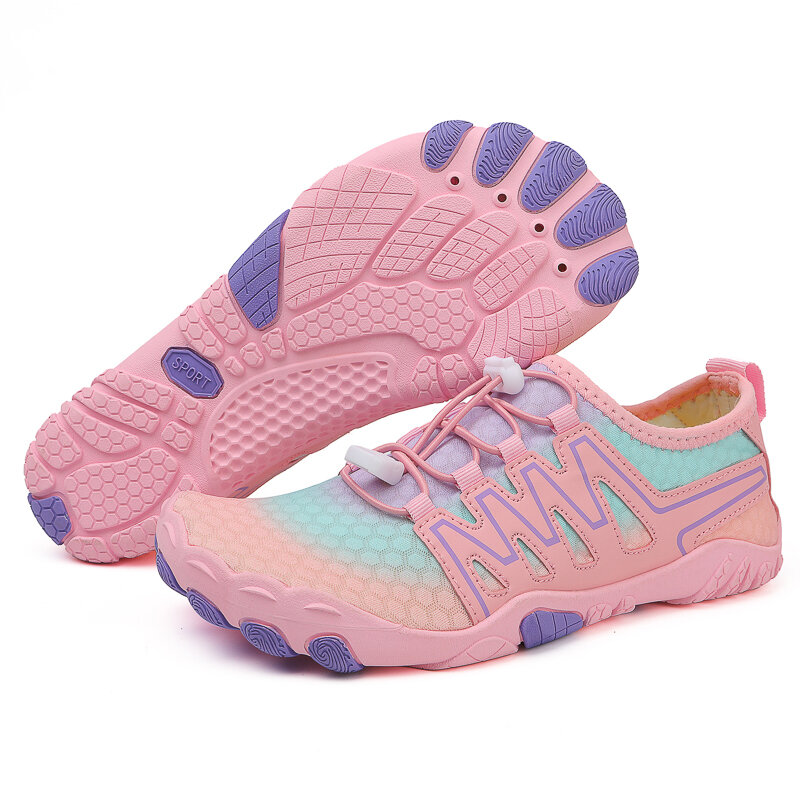 Sapatos de água antiderrapantes para homens e mulheres, ao ar livre, secagem rápida, fitness, descalços, tênis de praia, caminhada, rio acima