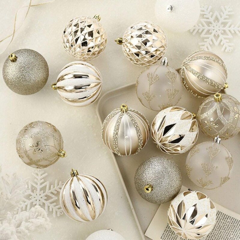 Adornos bolas Navidad para decoración árbol Navidad, accesorio